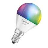 LEDVANCE LED-Kugellampe E14 P45 4,9W F SMART WIFI P40 4 2700-6500K rgbw 470lm