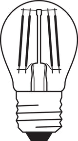 LEDVANCE LED-Kugellampe FM E27 4W 2700K SMART+ Filament Mini Bulb Dim 40 4 ws E