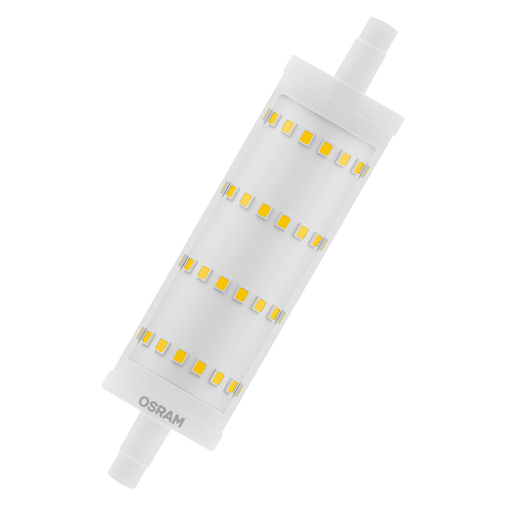 OSRAM LED-Röhrenlampe R7s 13W 6500K ws E LED Line 118 100 300° 13W 865 Clear 1521