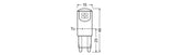 OSRAM LED-Röhrenlampe G9 1,9W 2700K ws F LED PIN 19 300° 1.9W 827 Frosted G9 180l