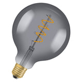 OSRAM LED-Kugellampe FM E27 5W 1800K ws Vintage 1906 Globe 15 Filament 4W 8 140l