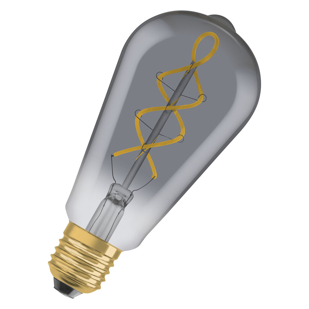 OSRAM LED-Lampe FM E27 4W 1800K ws 140lm Vintage 1906 Edison 15 Filament 4W E kl