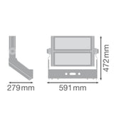 LEDVANCE LED-Anbaustrahler 600W Konv si FL MAX LUM P 600W 757 SYM 60 WAL 1LED