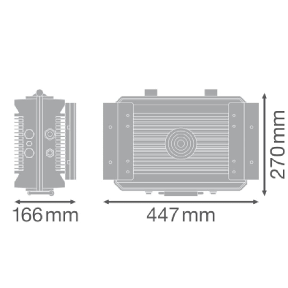 LEDVANCE LED-Trafo 1200W 5200mA 230V dyn FL MAX POWER SUPPLY P 1200W WAL IP66