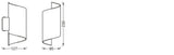 LEDVANCE LED-Wandanbauleuchte 12W 1200lm TWIST SMART+ Wifi Orbis Wall 230x12 300