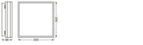 LEDVANCE LED-Deckenanbauleuchte 26W sw MAGNET SMART+ Wifi Orbis Black 300x 300