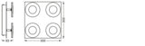 LEDVANCE LED-Deckenanbauleuchte 26W si WAVE SMART+ Wifi Orbis Wall IP44 30 300