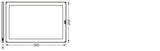 LEDVANCE LED-Möbelleuchte 6,8W 530lm ws SMART+ Wifi Undercabinet Panel 300x 2700