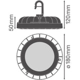 LEDVANCE LED-Hallenleuchte 83W 6500K sym HB COMP V 83W 865 110DEG IP65 10000lm
