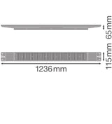 LEDVANCE LED-Hallenleuchte 73W 4000K sym LB FLEX 1200 DALI P 73W 840 N 11315lm