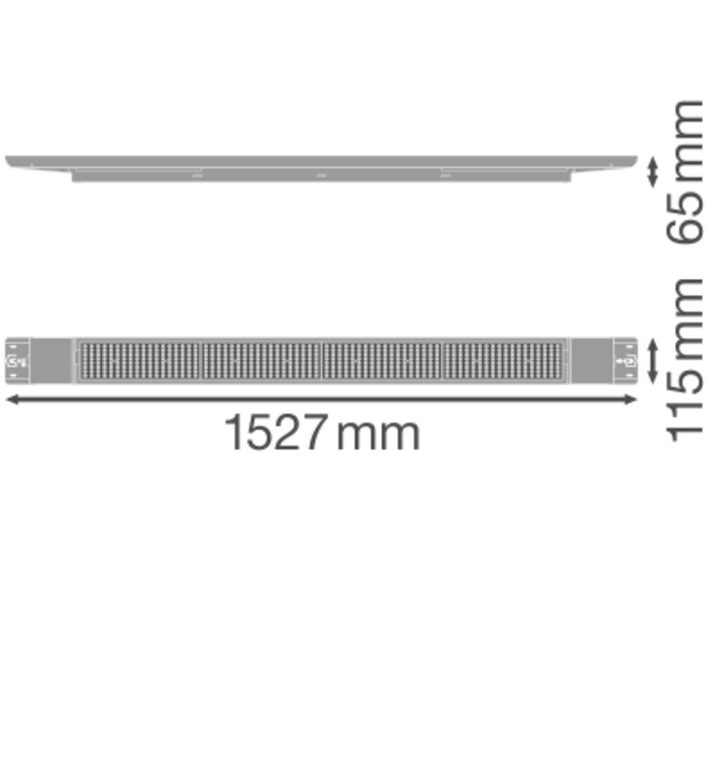 LEDVANCE LED-Hallenleuchte 73W 4000K sym LB FLEX 1500 DALI P 73W 840 N 11680lm