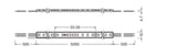 LEDVANCE LED-Lichtband 4,2W/m ws 3000K LS P -500/930/5/IP67 144Stk/m IP67 DC