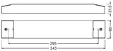 OSRAM LED-Trafo 250W 24V IP20 Kstgeh OT SLIM 250/220-240/24 stat 343x60x31mm
