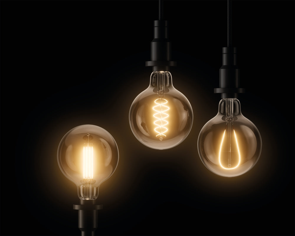 OSRAM LED-Kugellampe FM E27 G95 3,4W ws Vintage 1906 1906 Globe 95 10 Fil 3.4W 8