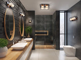 LEDVANCE LED-Anbauleuchte 20W sw Decor Square 350x150mm 2 x G9 IP44