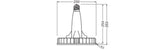 LEDVANCE LED-Hallenleuchte 160W 4000K HID LED HIGHBAY UNIVERSAL P 25000 L 2500