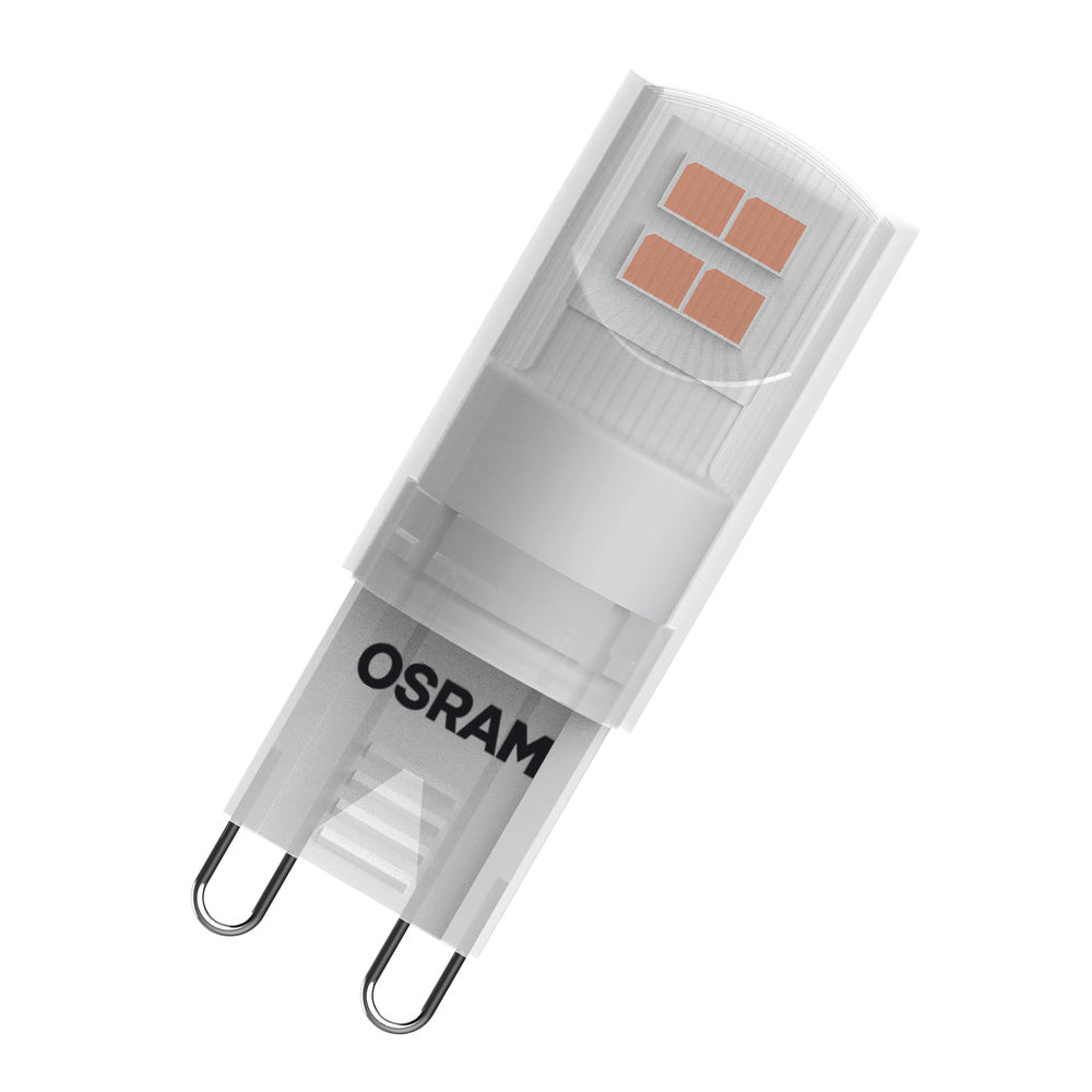 OSRAM LED-Röhrenlampe G9 1,9W 2700K ws F LED PIN 19 300° 1.9W 827 Frosted G9 180l