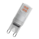 OSRAM LED-Röhrenlampe G9 1,9W 2700K ws F LED PIN 19 300° 1.9W 827 Frosted G9 180l