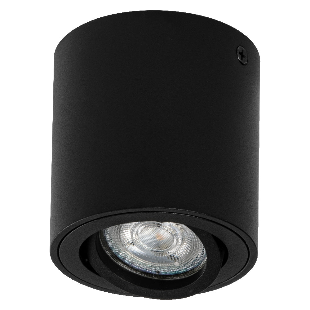 LEDVANCE LED-Anbauleuchte 50W sw Spot Surface Round GU10 Black