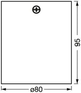 LEDVANCE LED-Anbauleuchte 50W ws Spot Surface Square GU10 White