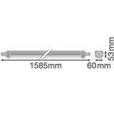 OSRAM-LEDVANCE LED- Feuchtraumleuchte DP COMP TH 1500 V 50W 865 IP66 PS 50W