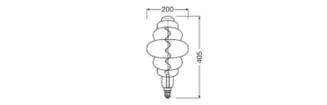 OSRAM LED-Lampe FM E27 4,8W 1800K ws G Vintage 1906 1906 NEST 10 Fil DIM 4.8W 8 - Ansicht 3