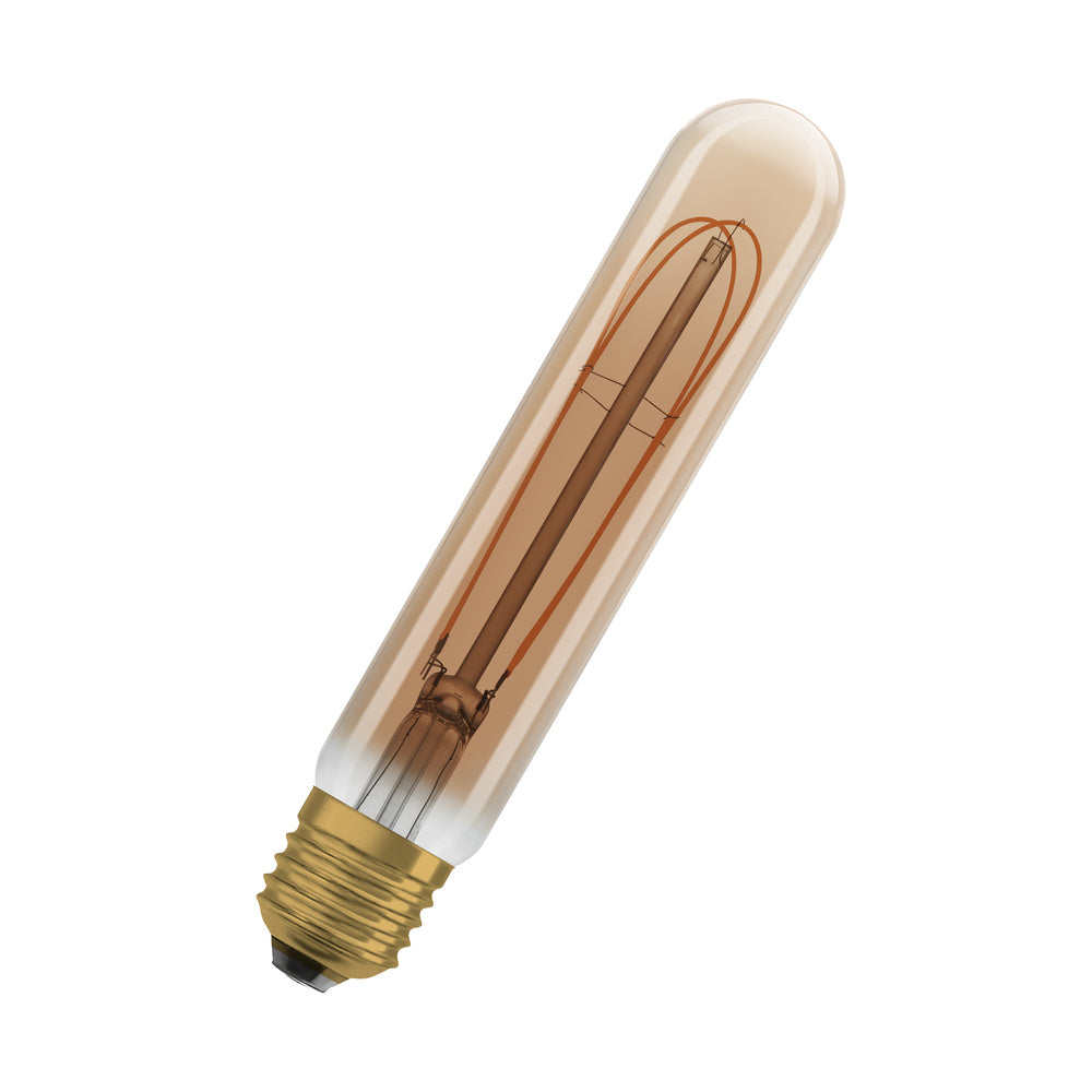 OSRAM LED-Röhrenlampe FM E27 4,8W 2200K Vintage 1906 Tubular 40 Fil DIM 4.8 go