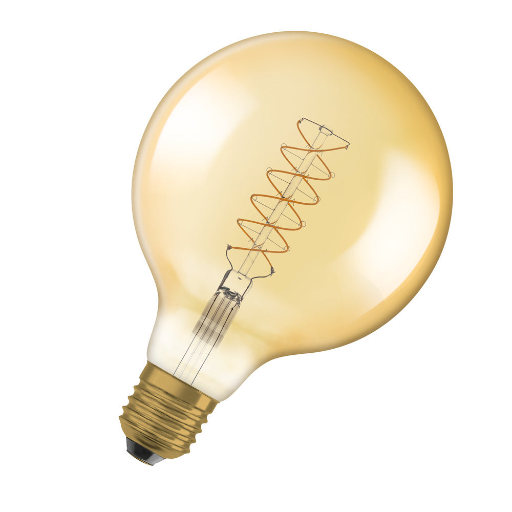 OSRAM LED-Kugellampe FM E27 G125 4,8W ws Vintage 1906 1906 Globe 125 37 Fil DIM 4