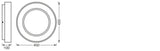 LEDVANCE LED-Anbauleuchte 18,5W 500lm ws SUN@HOME Circular White 2200-5000K Konv