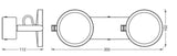 LEDVANCE LED-Wandanbauleuchte 14W 460lm SUN@HOME Bathroom Round 300mm 2200-5000K
