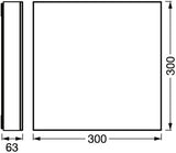 LEDVANCE LED-Anbauleuchte 21W 3000-6500K SMART+ Wifi Planon Frameless Sparkl 850l
