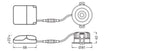 OSRAM-LEDVANCE LED-Einbaustrahler 8W ws SPOT FIRE SP FP FIX P 8W 930 PS DIM IP65