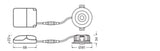 OSRAM-LEDVANCE LED-Einbaustrahler 6W ws SPOT AIR FIX SP AIR FIX P 6W 940 PS DIM