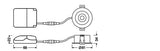OSRAM-LEDVANCE LED-Einbaustrahler 4W sw SPOT AIR ADJUST SP AIR ADJ P 4W 930 DIM