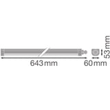 OSRAM-LEDVANCE LED- Feuchtraumleuchte DP COMP 600 V 16W 840 IP66 16W 4000K