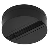 LEDVANCE Leuchtenanschlussadapter sw Tracklight Round Base Black 100mm