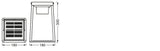 LEDVANCE LED-Wohnraumleuchte 2,5W 3000K SMART+ BT Table Frame Solar RGB + W 200l