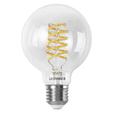 LEDVANCE LED-Kugellampe FM E27 G80 8W ws SMART+ WiFi Filament Globe 60 Tunab 2700