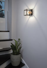 LEDVANCE LED-Wandanbauleuchte 20W sw Decor Nairobi Wall E27