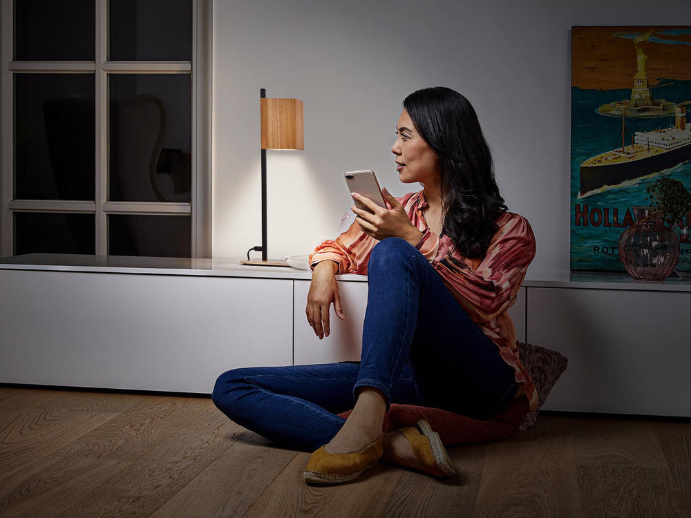 LEDVANCE LED-Schreibtisch 8W 3000-6500K SMART+ Wifi Decor Wood Table TW 350lm