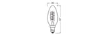 OSRAM LED-Kerzenlampe FM E14 4,8W 2700K Vintage 1906 Classic B 40 Fil DIM 4 ws