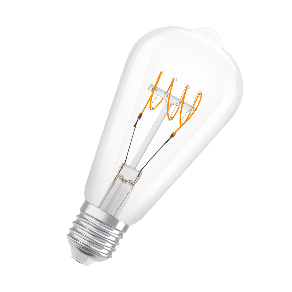 OSRAM LED-Lampe FM E27 4,8W 2700K ws F Vintage 1906 Edison 40 Fil DIM 4.8W 470l