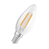 OSRAM LED-Kerzenlampe FM E14 B35 4W ws E LED Superstar Plus ClaB 40 Fil 4W 8 2700
