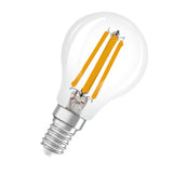 OSRAM LED-Kugellampe FM E14 P45 4W 4000K LED Superstar Plus ClaP 40 Fil Acti ws