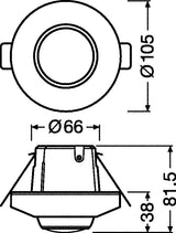 OSRAM Multisensor IP20 DALI-2 SENSOR LS/PD C CI