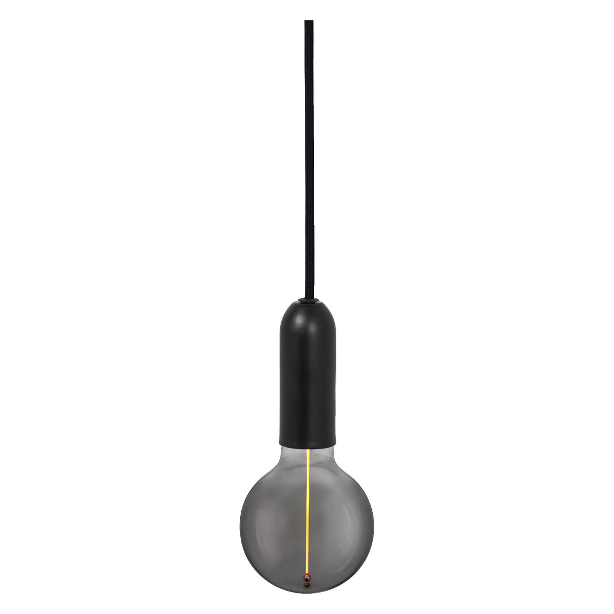 LEDVANCE LED-Pendelleuchte 1LED sw E27 Vintage 1906 PenduLum Round Black sym