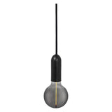 LEDVANCE LED-Pendelleuchte 1LED sw E27 Vintage 1906 PenduLum Round Black sym