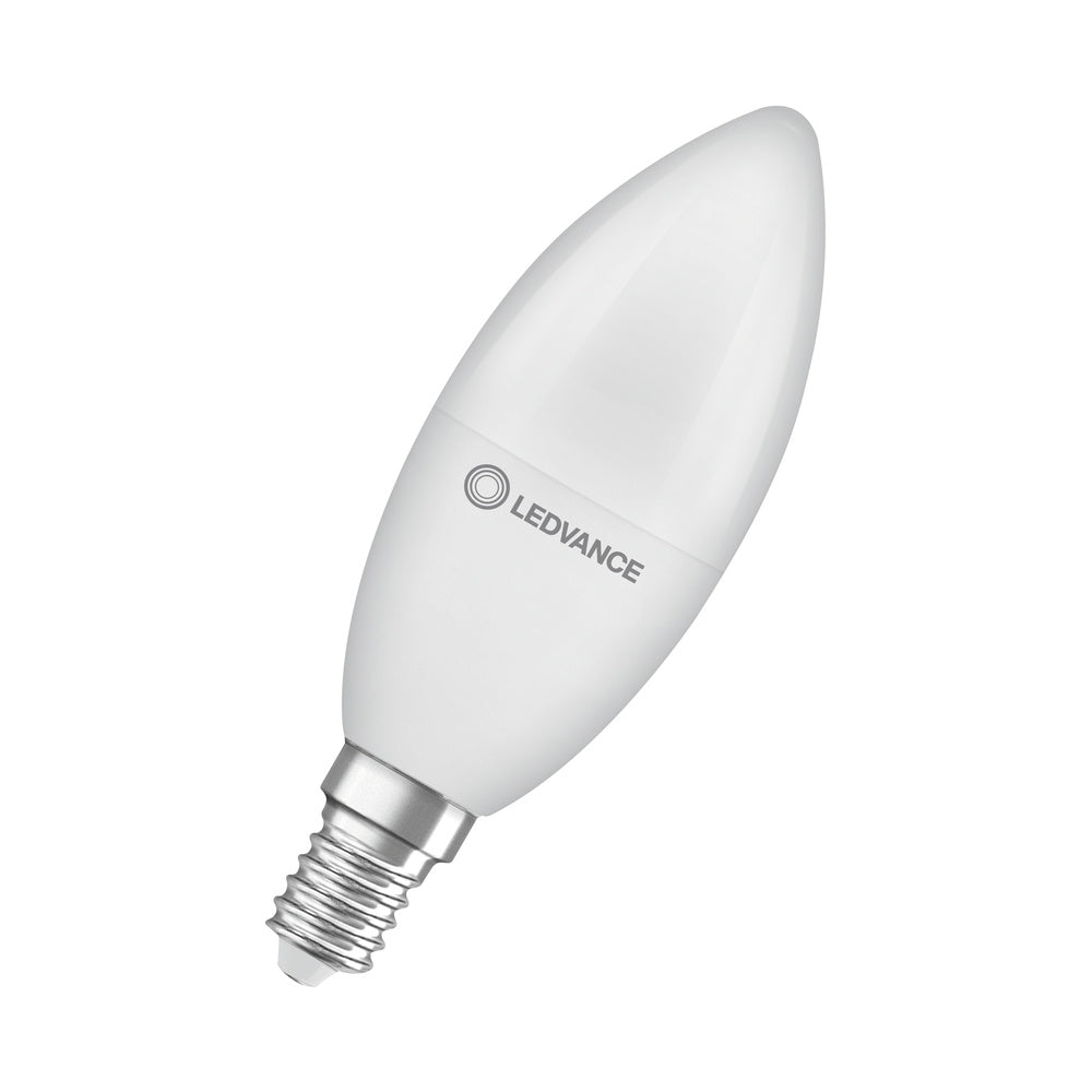 LEDVANCE LED-Kerzenlampe E14 7,5W 2700K LED Classic B 60 V 7.5W 827 Frosted ws