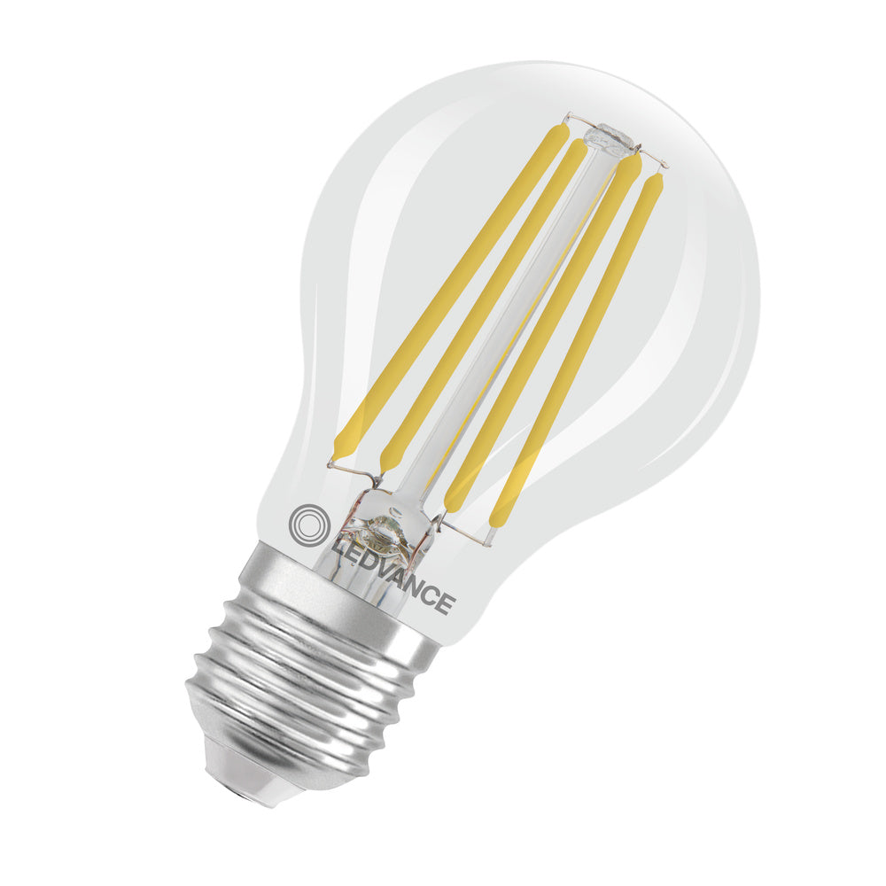 LEDVANCE LED-Lampe FM E27 A75 5W 3000K A LED Classic A 75 Filament EE A S 5W ws
