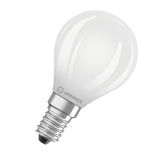 LEDVANCE LED-Lampe FM E14 1,2W 4000K ws LED Classic P 25 Fil EE A S 1.2W 84 255l